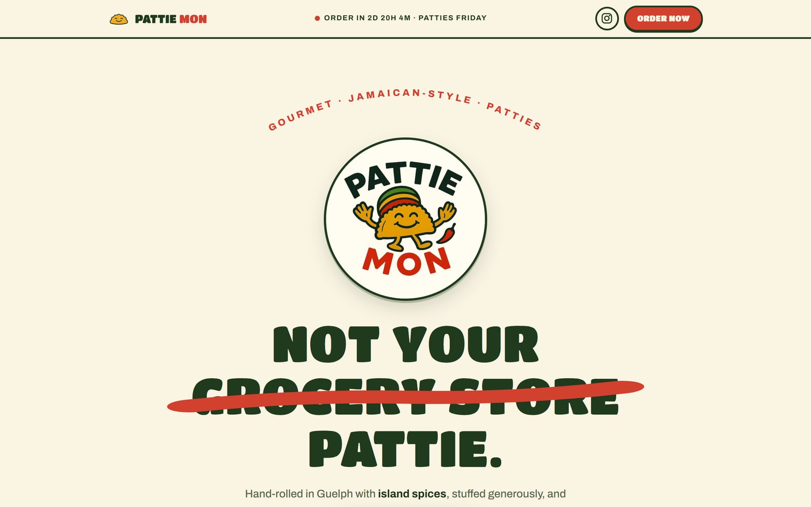 Pattiemon homepage